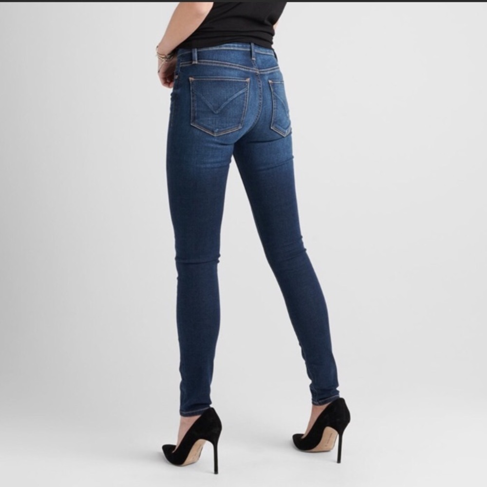 Hudson High rise skinny jeans